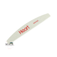 Пилка для нігтів Heart Half тонка 100/180
